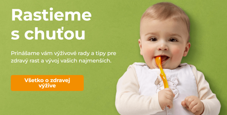 Dobrý typ ak máte Bábätko. “Rastieme s chuťou” poradí všetko o výžive.
